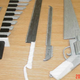Illustration for article titled Prisoner Builds Swords. Final Fantasy Swords.